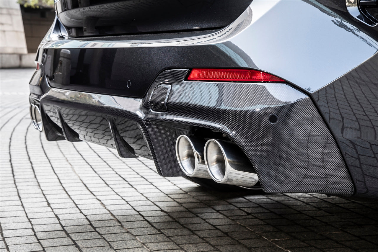 3D Design リアディフューザー G01 X3 M-Sport LCIマイナー後 / 3D Design 4テールマフラー用