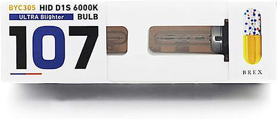 BREX HID D1S 6000K ウルトラブライター 107