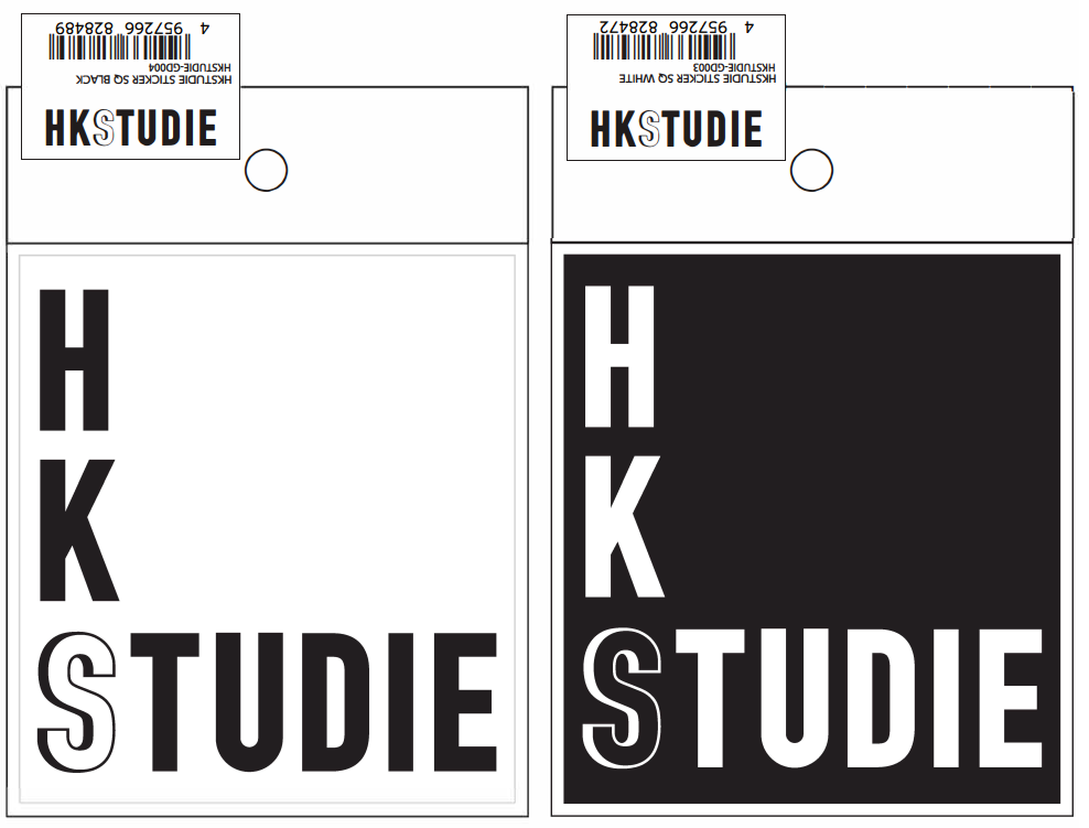 HKSTUDIE STICKER 正方形タイプ