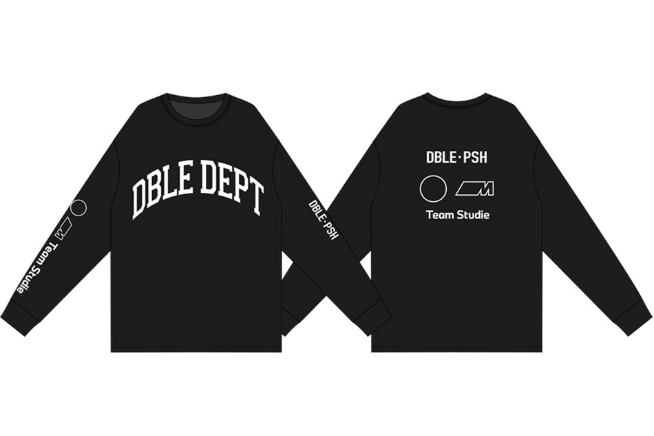 【BMW M Team Studie】TAIN DOUBLE PUSH Long Sleeve T Shirts