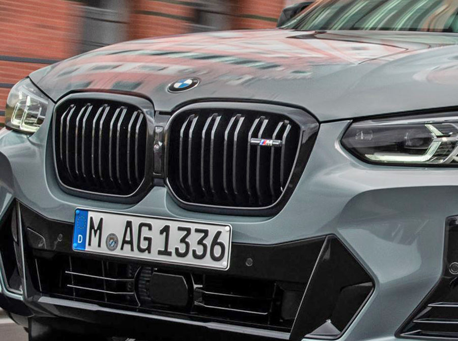 BMW ORIGINAL ブラックキドニィグリル G01X3+G02X4 後期モデル