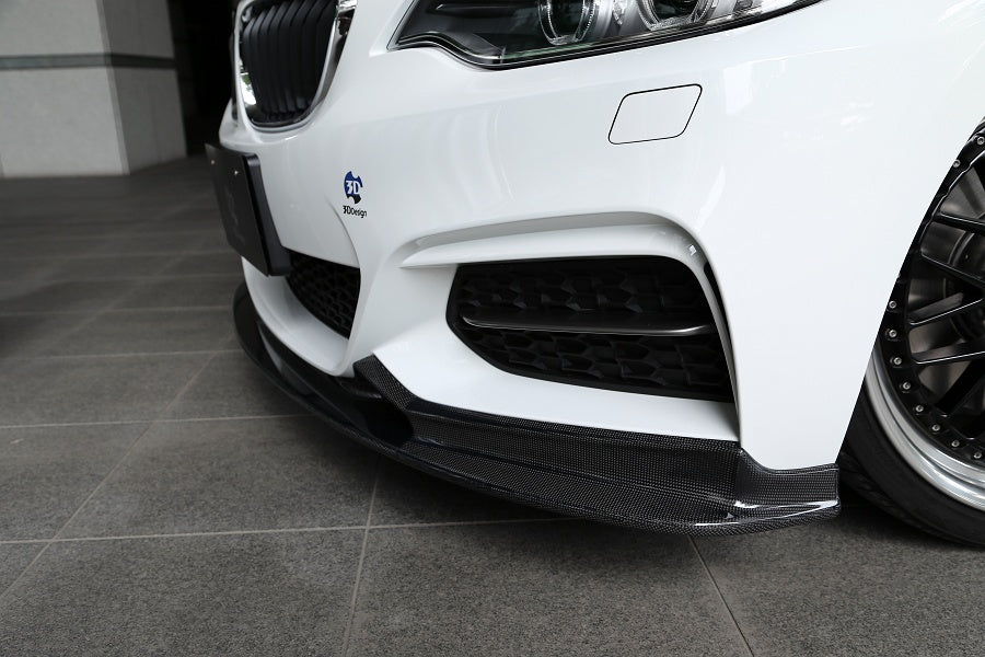 3D Design フロントリップスポイラー F22 M Sport