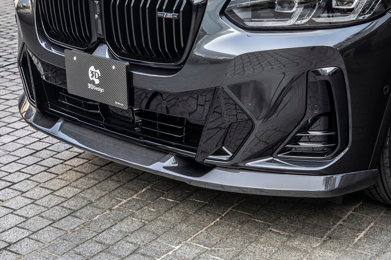 3D Design フロントリップスポイラー G01 X3 M Sport LCI/マイナー後