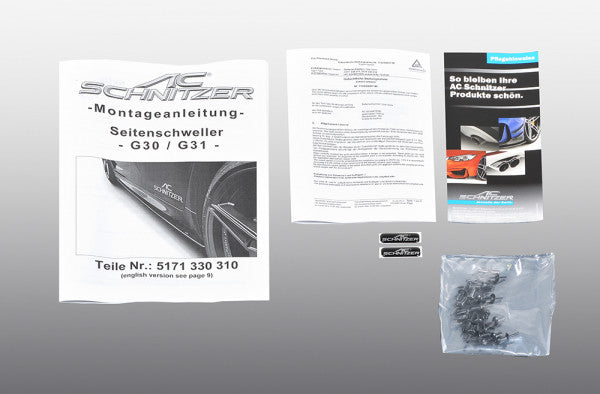 AC SCHNITZER サイドスカート G30/G31 M Sport + F90 M5