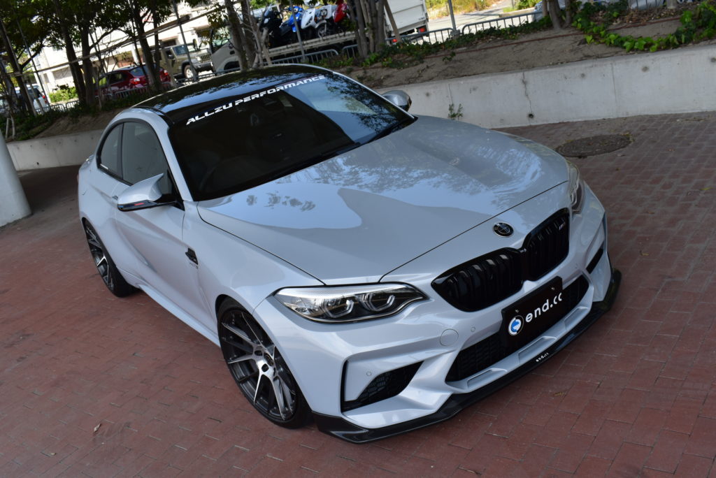 end.cc フロントリップスポイラー F87 M2 Competition