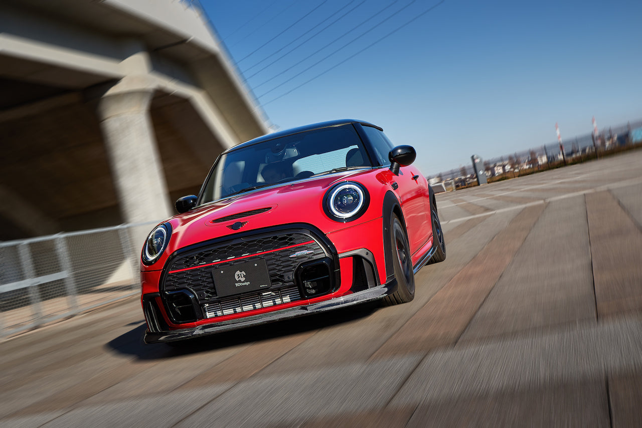 3D Design フロントリップスポイラー MINI F56 JCW LCI2 ※2021年マイナー後