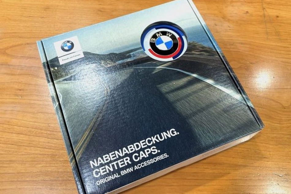 BMW ORIGINAL M50周年 ホイールセンターキャップ PCD112mm 純正ホイール用