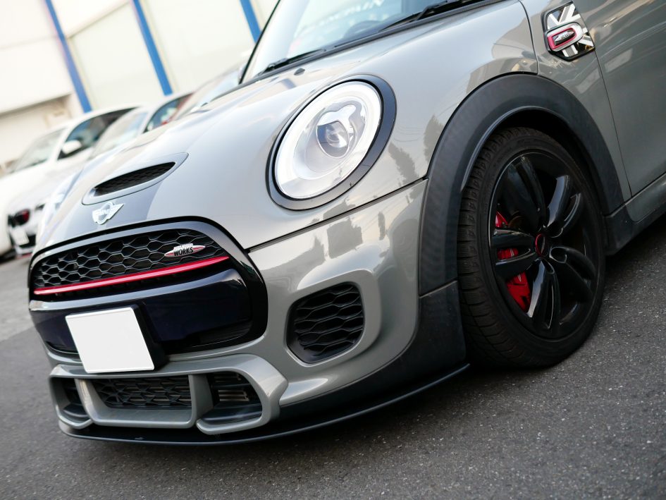 AC SCHNITZER フロントリップスポイラー MINI F56/F55 JCWエアロキット装着車 マイナー前