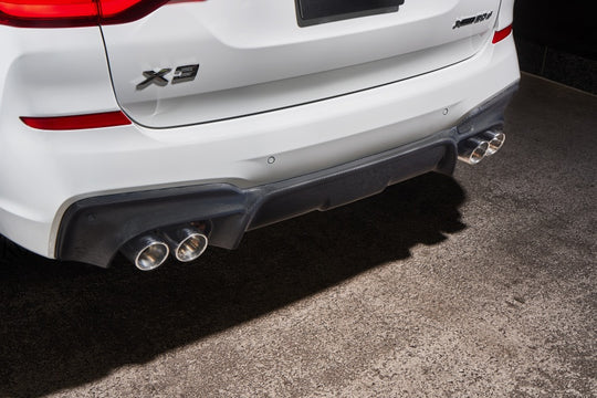 3D Design リアディフューザー G01 X3 M-Sport マイナー前 / 3D Design 4テールマフラー用