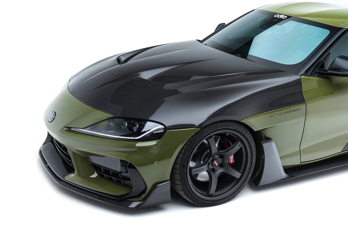 adro　TOYOTA GRスープラ　プリプレグエンジンフード