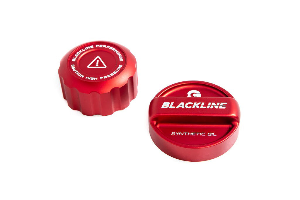 BLACKLINE ブラックライン オイルキャップ+クーラントキャップセット MIN F55/56 JCW+GP3 Studie BMW