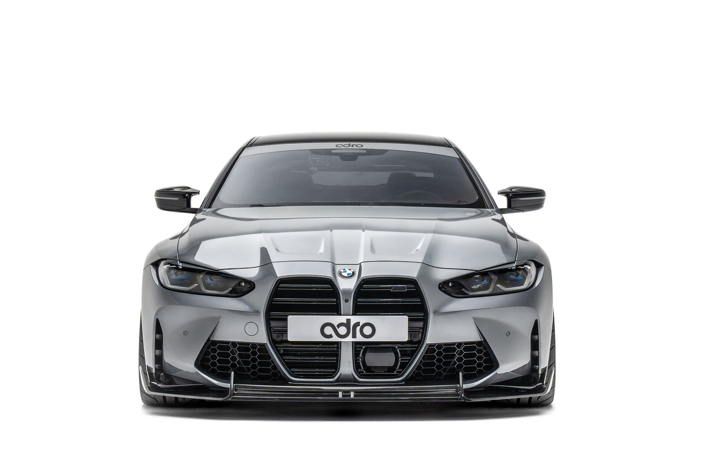 adro　BMW G8x M3/M4 プリプレグ フロントリップ(純正バンパー用)