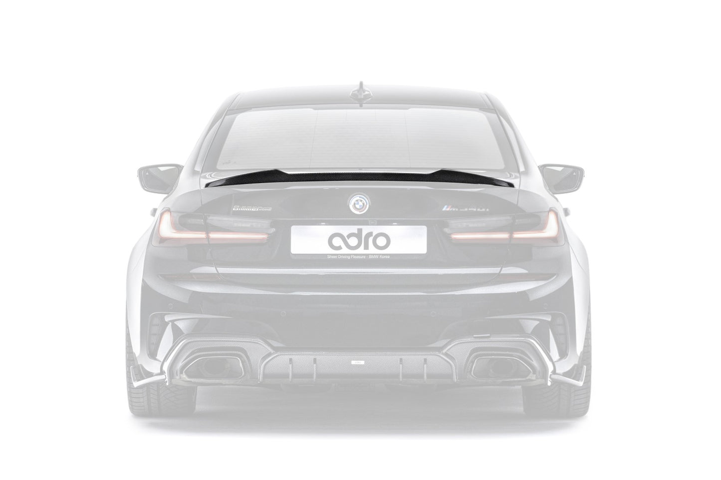 adro　BMW G80 M3 / G20 3Series カーボントランクスポイラー