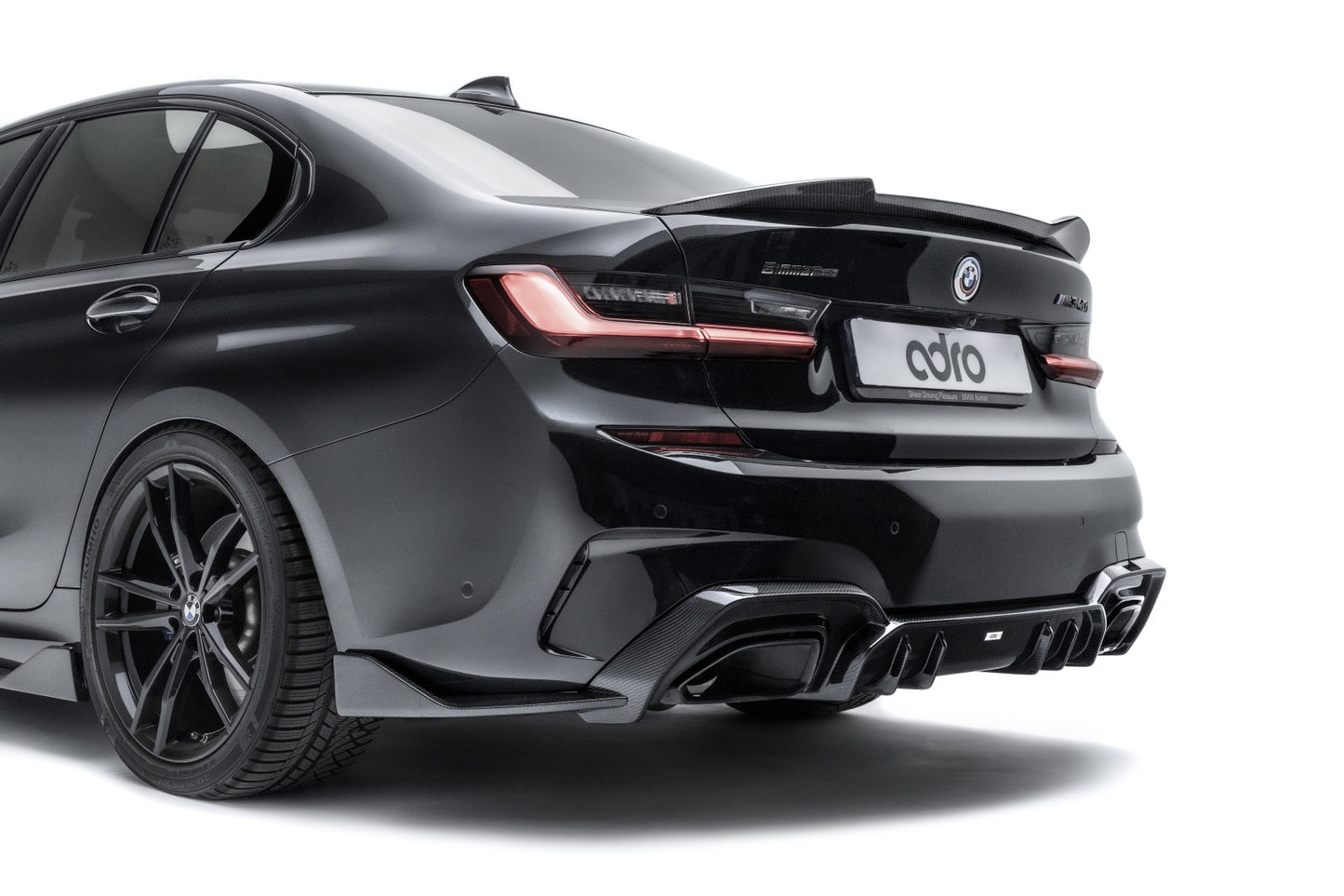 adro　BMW G80 M3 / G20 3Series カーボントランクスポイラー