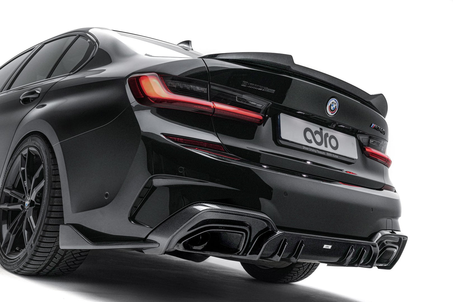 adro　BMW G80 M3 / G20 3Series カーボントランクスポイラー