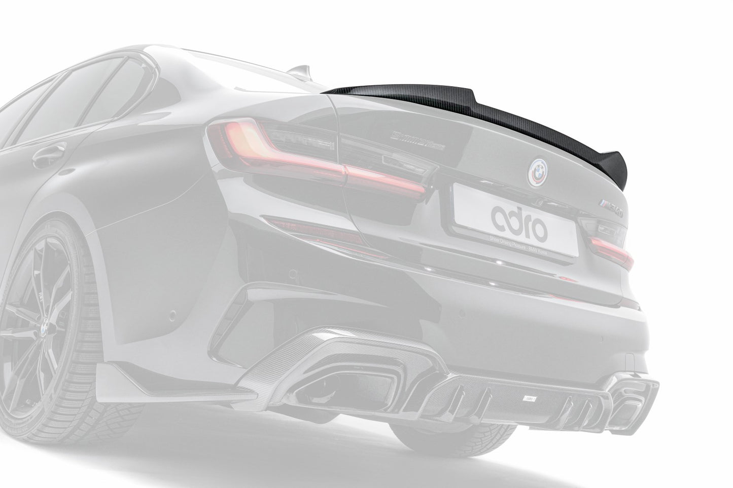 adro　BMW G80 M3 / G20 3Series カーボントランクスポイラー