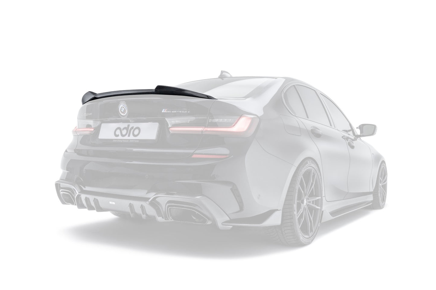 adro　BMW G80 M3 / G20 3Series カーボントランクスポイラー