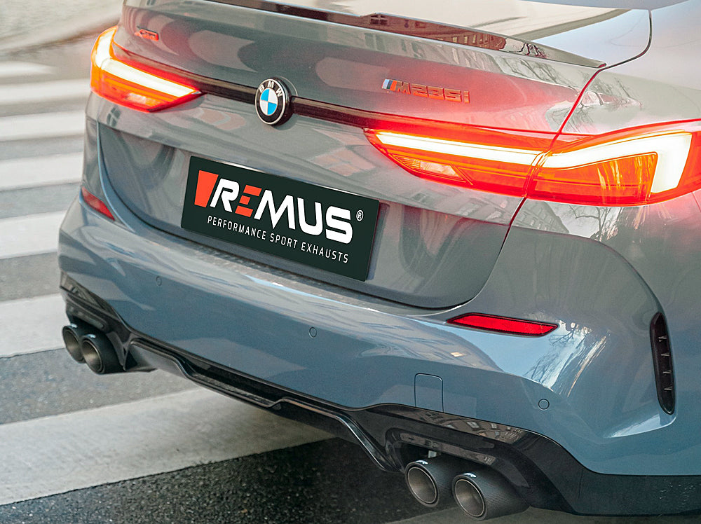 REMUS スポーツマフラー F44 M235i – Studie BMW WONDERLAND