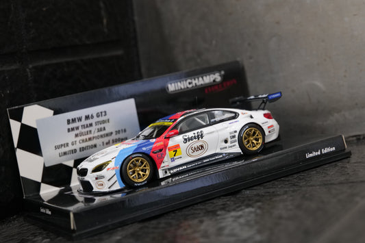 MINICHAMPS 1/43 BMW Team Studie M6GT3 ミニカー