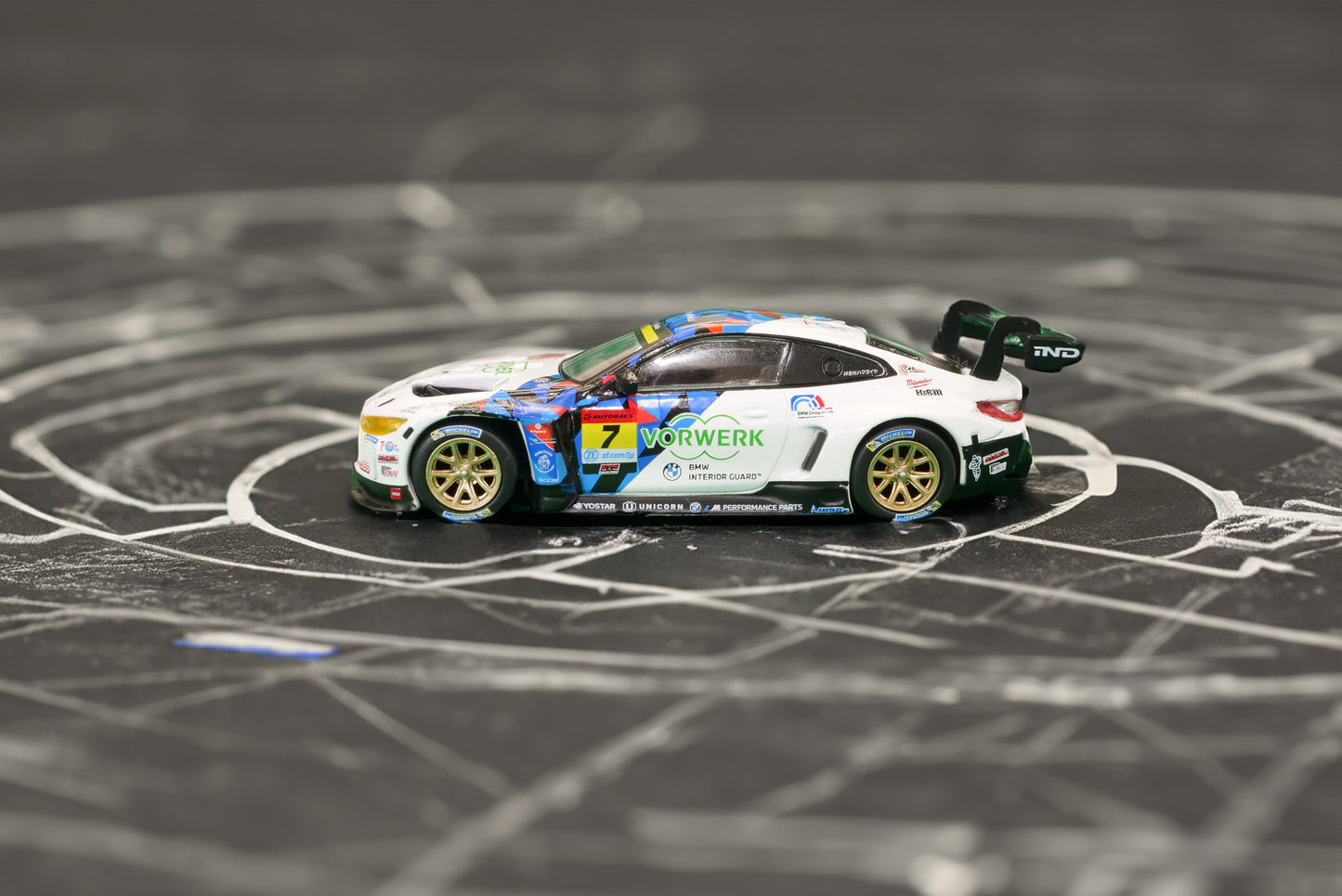 TSM MODEL 1/64スケールミニカー BMW M Team Studie Studie BMW M4 2023シーズンモデル