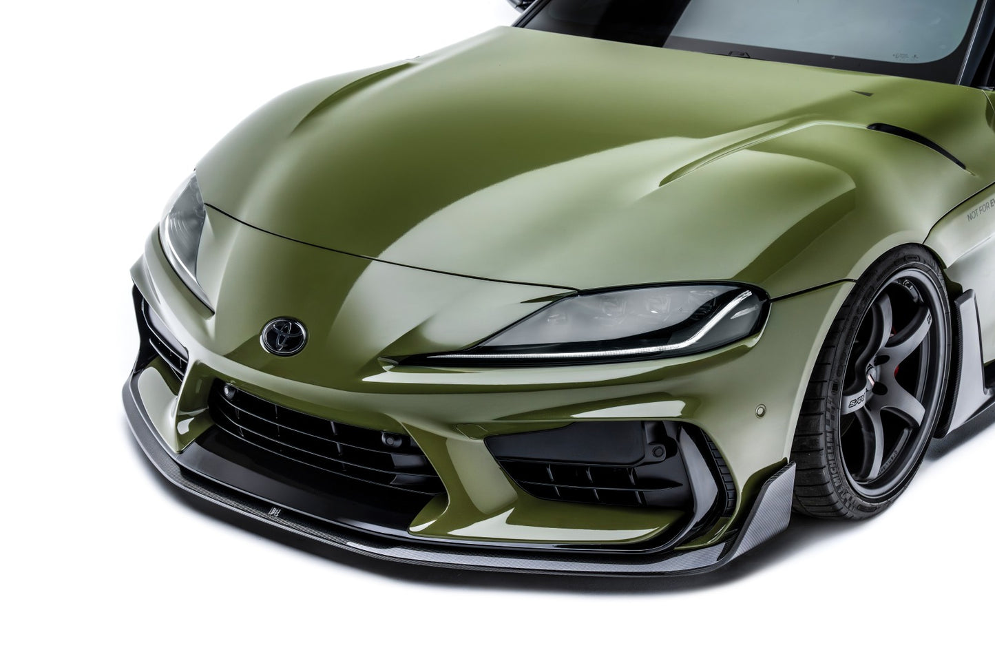 adro　TOYOTA GRスープラ　V1フロントリップ(adroバンパー用)