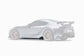 adro　TOYOTA GRスープラ　サイドスカート