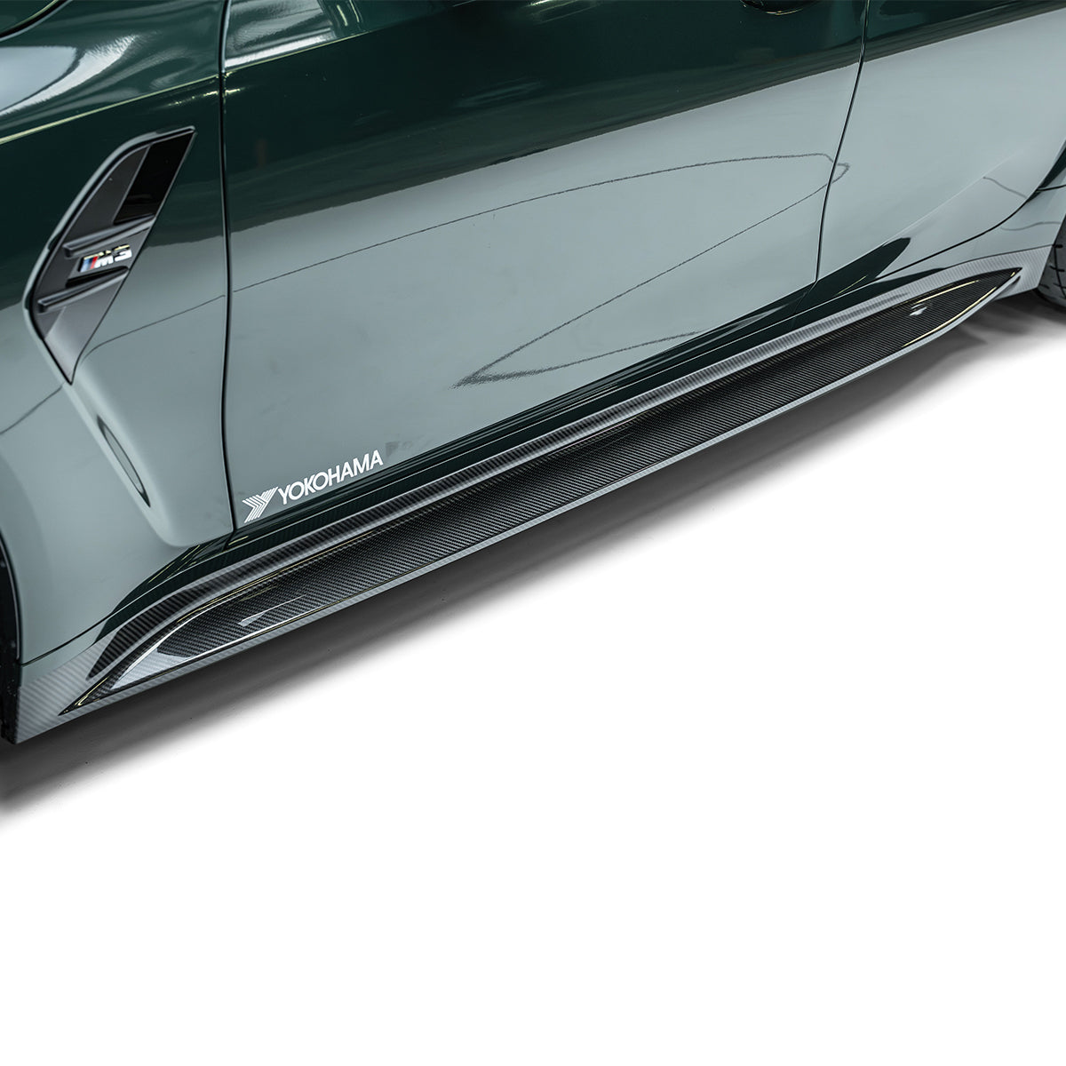 adro　BMW G80/81 M3 カーボンサイドスカート V2