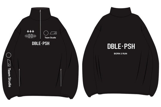 【BMW M Team Studie】TAIN DOUBLE PUSH　Nylon Harf Zip