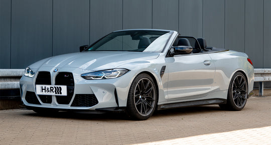 H&R ローダウンスプリング G83 M4 CABRIO 4WD
