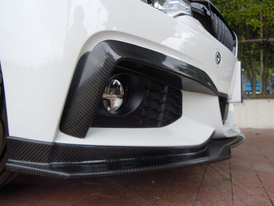 end.cc フロントダクトスプリッター F32/F33/F36 M-Sport