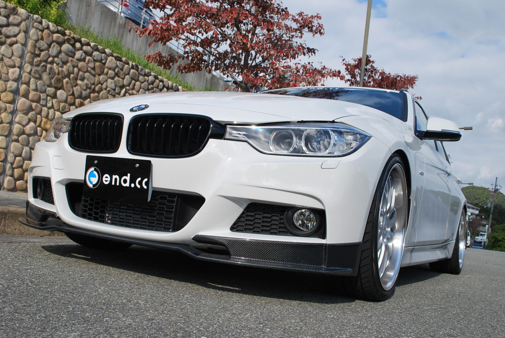 end.cc フロントリップスポイラー F30/F31 M-Sport – Studie BMW