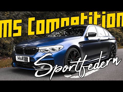 H&R ローダウンスプリング F90 M5