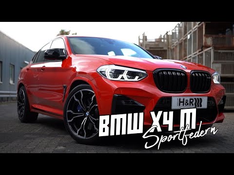 H&R ローダウンスプリング F97 X3M + F98 X4M